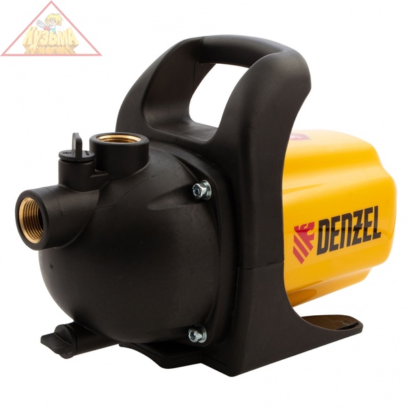 Садовый поверхностный насос GP 600, 600 Вт, 3000 л/ч, подъем 35 м, пластик Denzel, 97201