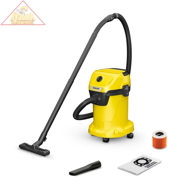 Хозяйственный пылесос Karcher WD 3 V-19/4/20, арт. 1.628-107.0