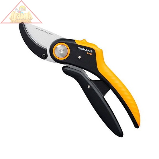 Секатор контактный с рычажным приводом Fiskars Plus PowerLever P741, арт. 1057171
