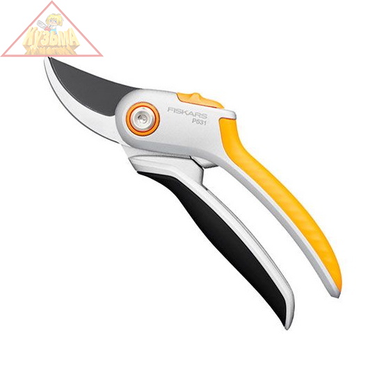 Секатор плоскостной цельнометаллический Fiskars Plus P531, арт. 1057168