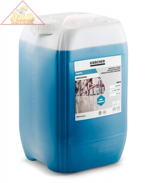 Средство для чистки полов FloorPro RM 69, 20 л Karcher, 6.296-050.0
