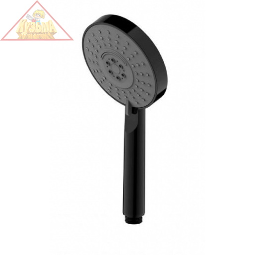 Душевая лейка, 3 режима, черный Bravat P70124BW