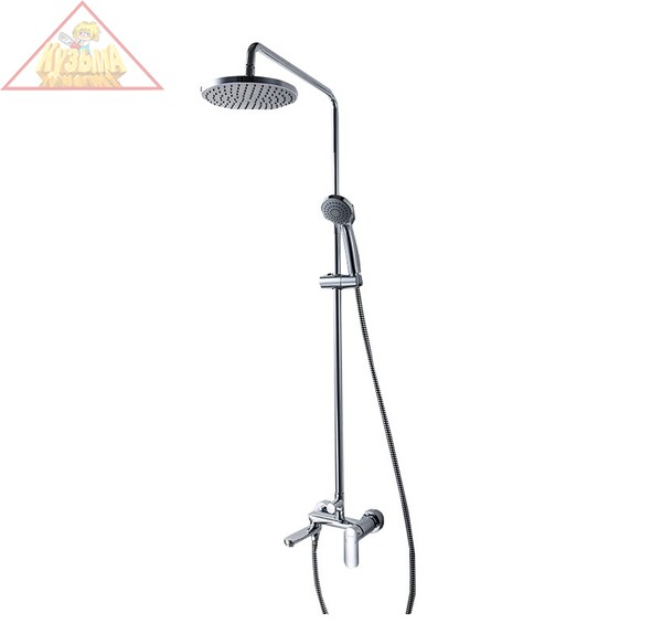 Душевая колонна со смесителем для ванны Bravat Opal, арт. F6125183CP-A3-RUS