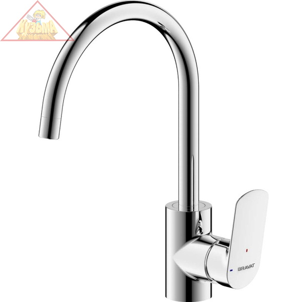 Смеситель для кухни Bravat Rhein F7429564CP-ENG