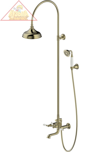 Душевая колона со смесителем Bravat Art F65193AR-A3-RUS