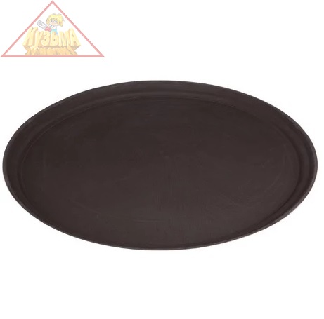 Поднос круглый 405 мм прорезиненный Viatto JW-1600P