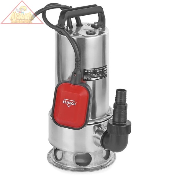 Дренажный насос Elitech НПФ 1200Н 195710