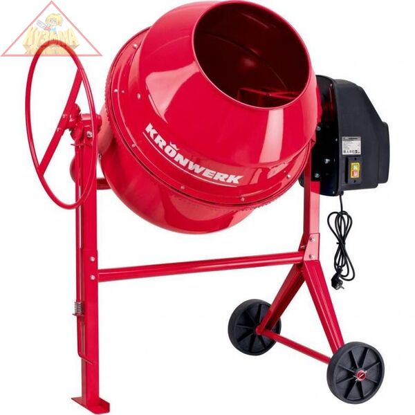 Бетоносмеситель МС-120, 120 л, 550 Вт Kronwerk арт. 95434