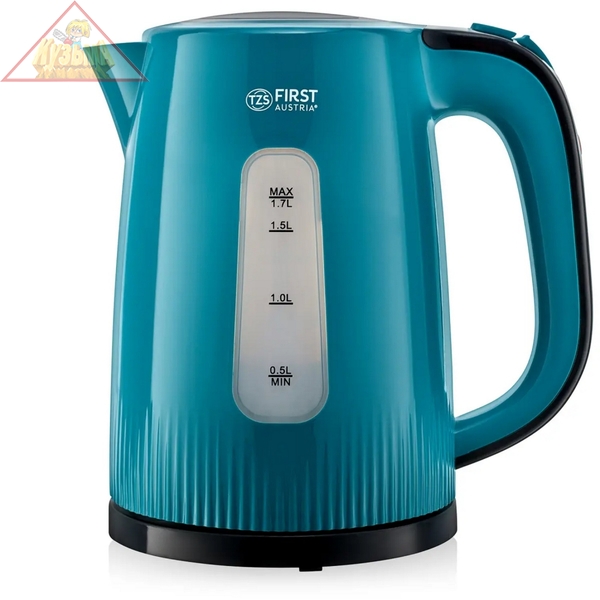 Чайник FIRST Максимальный объем 1.7 л. Мощность 2200 Вт. арт. FA-5417-7-GN