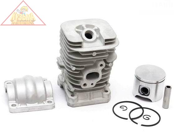 Цилиндр с поршнем+поддон для MS-180