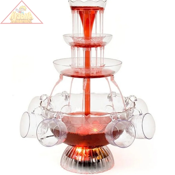 Фонтан для вина GASTRORAG WF03 3-ярусный