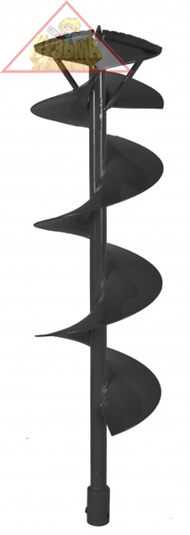 Шнек для мотобуров, ЛЕДОРУБ, диам 200мм, длин. 800мм, под вал 20мм, ББС-01-200-Л  СОЮЗ	