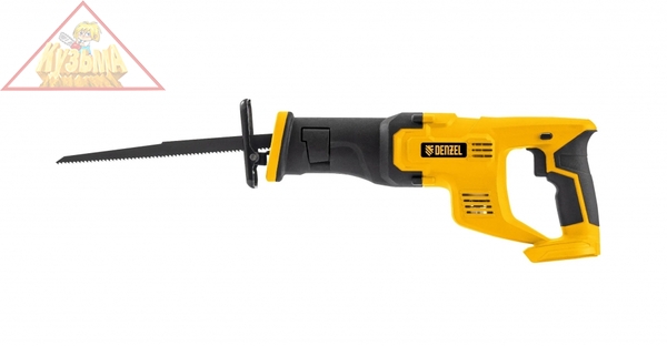 Пила сабельная аккумуляторная CRC-115-0, без АКБ и ЗУ Denzel 28466