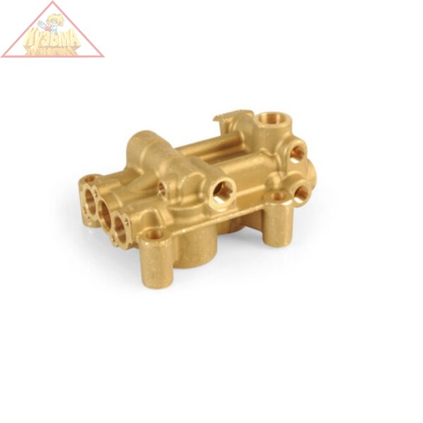 Головка блока цилиндров V2 для аппаратов высокого давления Karcher HD 10/25 S, HD 10/2, арт. 2.885-320.0