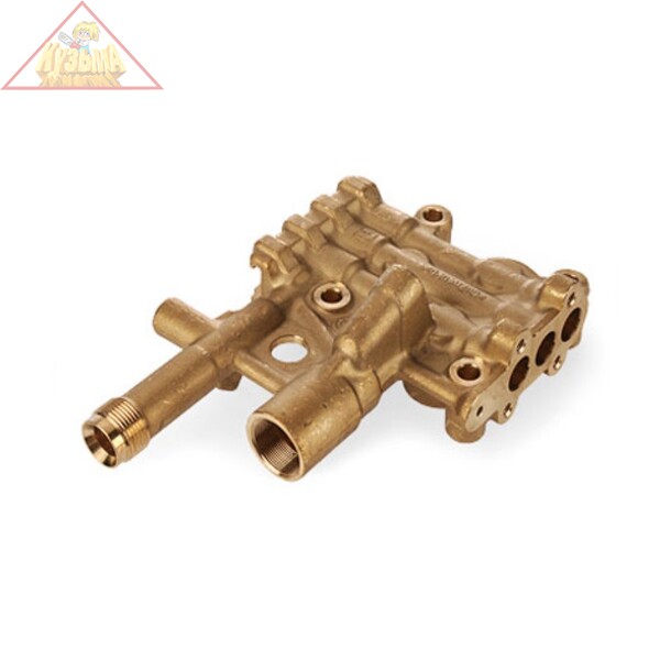 Головка блока цилиндров для аппаратов высокого давления Karcher HD 5/17, HD 6/15, HD 7/15, HD 7/16, HD 7/18, арт. 5.550-320.3