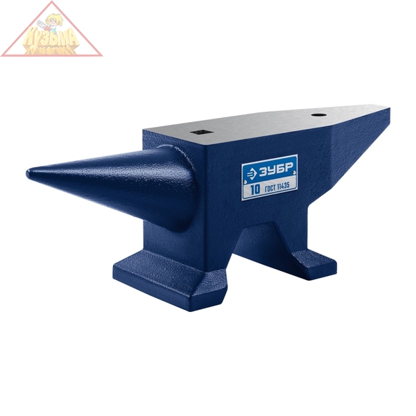 Наковальня стальная Зубр серия «ПРОФЕССИОНАЛ» 190х60 мм, арт. 32620-10