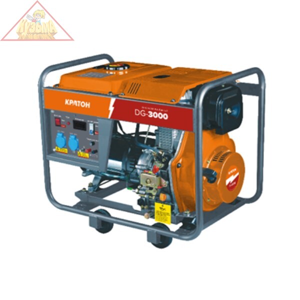 Генератор дизельный КРАТОН DG-3000, арт. 3 08 02 025