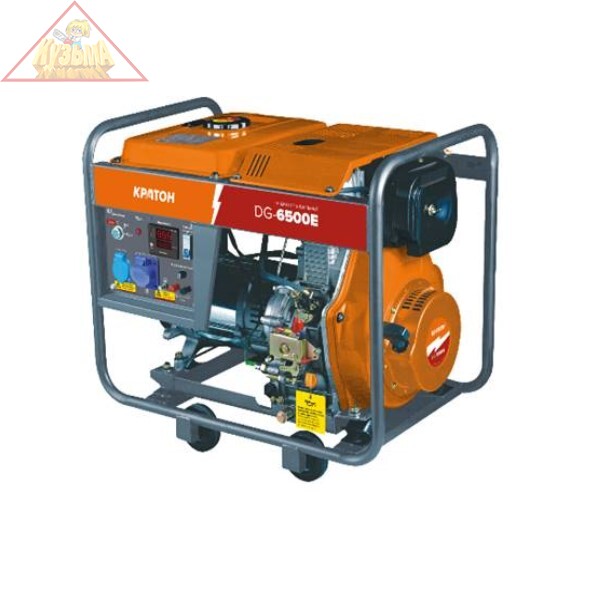 Генератор дизельный КРАТОН DG-6500E, арт. 3 08 02 027