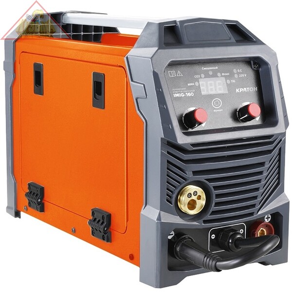 Полуавтомат инвертор сварочный КРАТОН IMIG-160, арт. 3 04 02 033