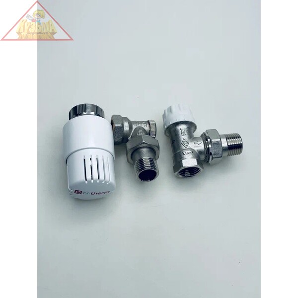 Комплект подключения радиатора угл. 1/2" Hi-Therm, арт. 602.120.824