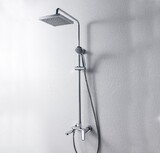 Душевая колонна со смесителем для ванны Bravat Opal, арт. F6125183CP-A-RUS