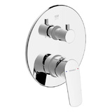 Смеситель для ванны с душем Bravat Rhein PB8429564CP-2-ENG 2-функциональный (без внутренней части)