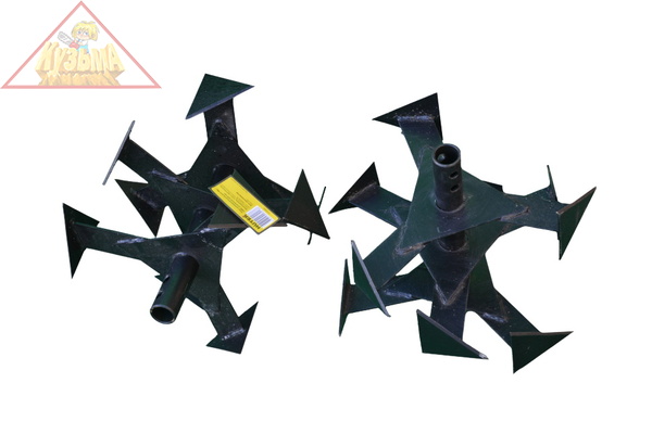 Фреза Huter "Гусиные лапки" GMC-5.5,GMC-6.5,GMC-6.8,GMC-7.0 вал 25 мм) (комп. 2 шт.) 71/3/69