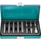 Набор вставок-бит 10 мм DR SPLINE с переходником, 11 предметов Jonnesway S29H4111S