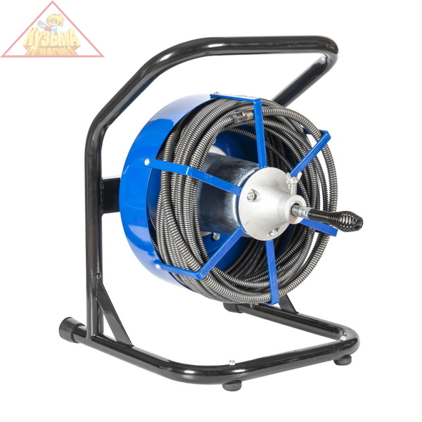 Машина для удаления засора барабанного типа с ручным приводом 10х25. КРОКОЧИСТ 50716-10-25