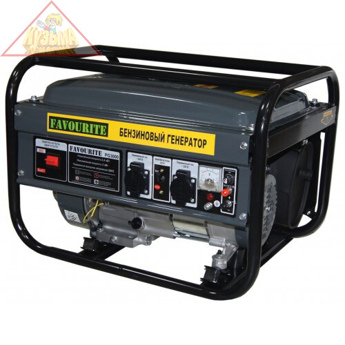 Бензиновый генератор Favourite PG 3000 (3кВт, 7л.с., 15л), арт. PG 3000