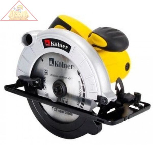 Пила дисковая Kolner KCS 185/1500 (арт. кн185-1500цс)  
