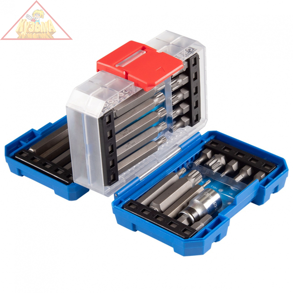 Набор бит 41 шт (Torx, Spline, Hex, 10 мм) KING TONY 1041CQ-EB