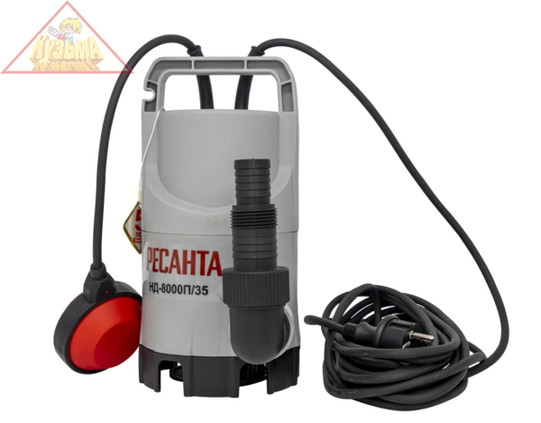Дренажный насос НД-8000П/35 Ресанта 77/2/1