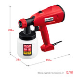 Электрический краскопульт Зубр МАСТЕР КПЭ-350