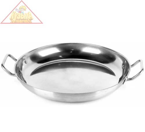 Сковорода с тройным дном нержавеющая сталь 360x53 с двумя ручками Viatto 101708 