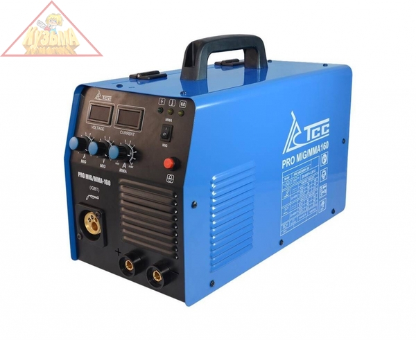 Сварочный полуавтомат TSS PRO MIG/MMA-160, арт. 067070