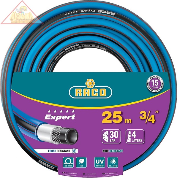 Шланг поливочный 3/4" 25 м Raco EXPERT (арт. 40302-3/4-25_z01)