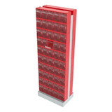 Стойка двусторонняя напольная Стелла-техник 406-00-00-10 (600х380х1650)