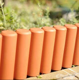 Заборчик для клумбы Prosperplast Palisada 2,7м, 10шт. ц. терракотовый IPAL5-R624