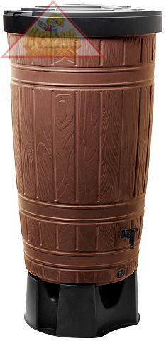 Комплект Водосборник Prosperplast Woodcan 265 л коричневый IDWO265-R222