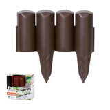 Бордюр для сада Prosperplast Palisada border ц. коричневый IPBO-R222