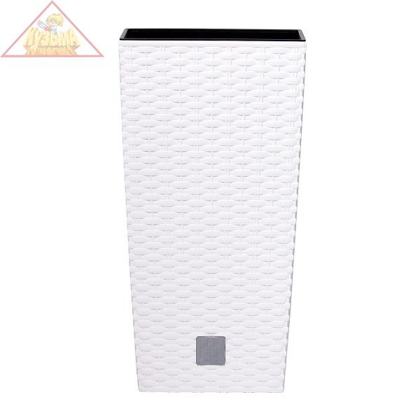 Кашпо для цветов Prosperplast Rato Square 11+26,6л, белый DRTS265-S449