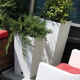 Кашпо для цветов Prosperplast Rato Square 11+26,6л, белый DRTS265-S449