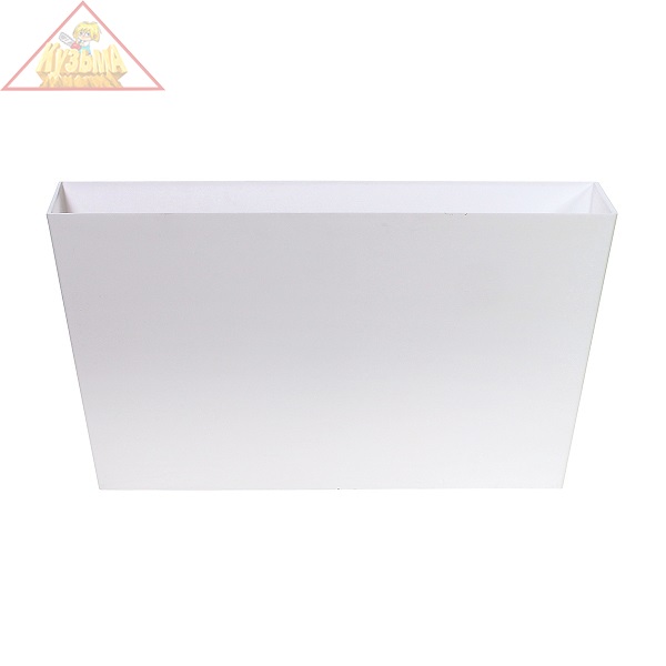 Кашпо для цветов Prosperplast TUBUS CASE 38.6 л, белое DTUC600-S449