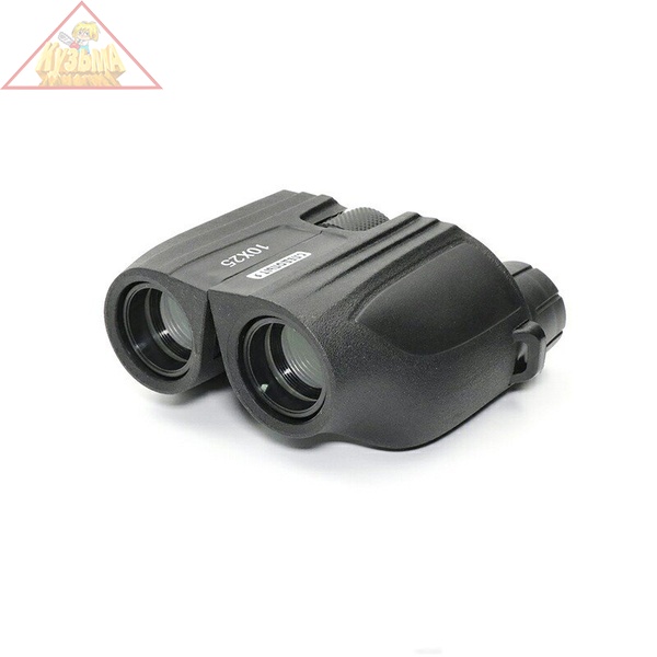 Бинокль "СЛЕДОПЫТ", 10х25, черный, 95*106*49 мм, 236 г, в чехле/50/	PF-BT-20