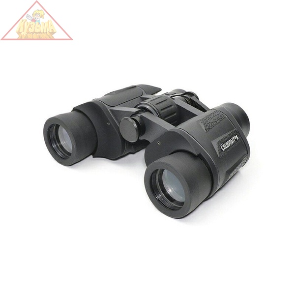 Бинокль "СЛЕДОПЫТ", 7х35, черный, 170*140*60 мм, 696 г, в чехле/20/	PF-BT-16