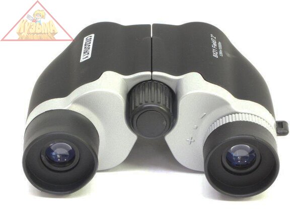 Бинокль "СЛЕДОПЫТ", 8х21, черный, 80*103*39 мм, 140 г, в чехле/50/	PF-BT-22