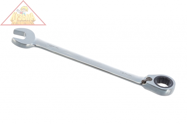 Комбинированный трещоточный ключ с реверсом Jonnesway W106114 14мм