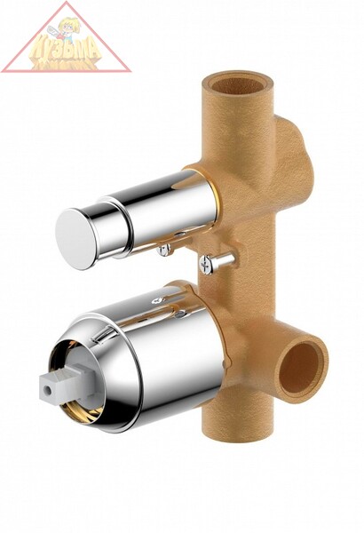 Скрытая монтажная часть для смесителя 2-функциональный Bravat D9100CP-ENG