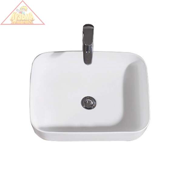 Раковина накладная Bravat Source C22250W-ENG